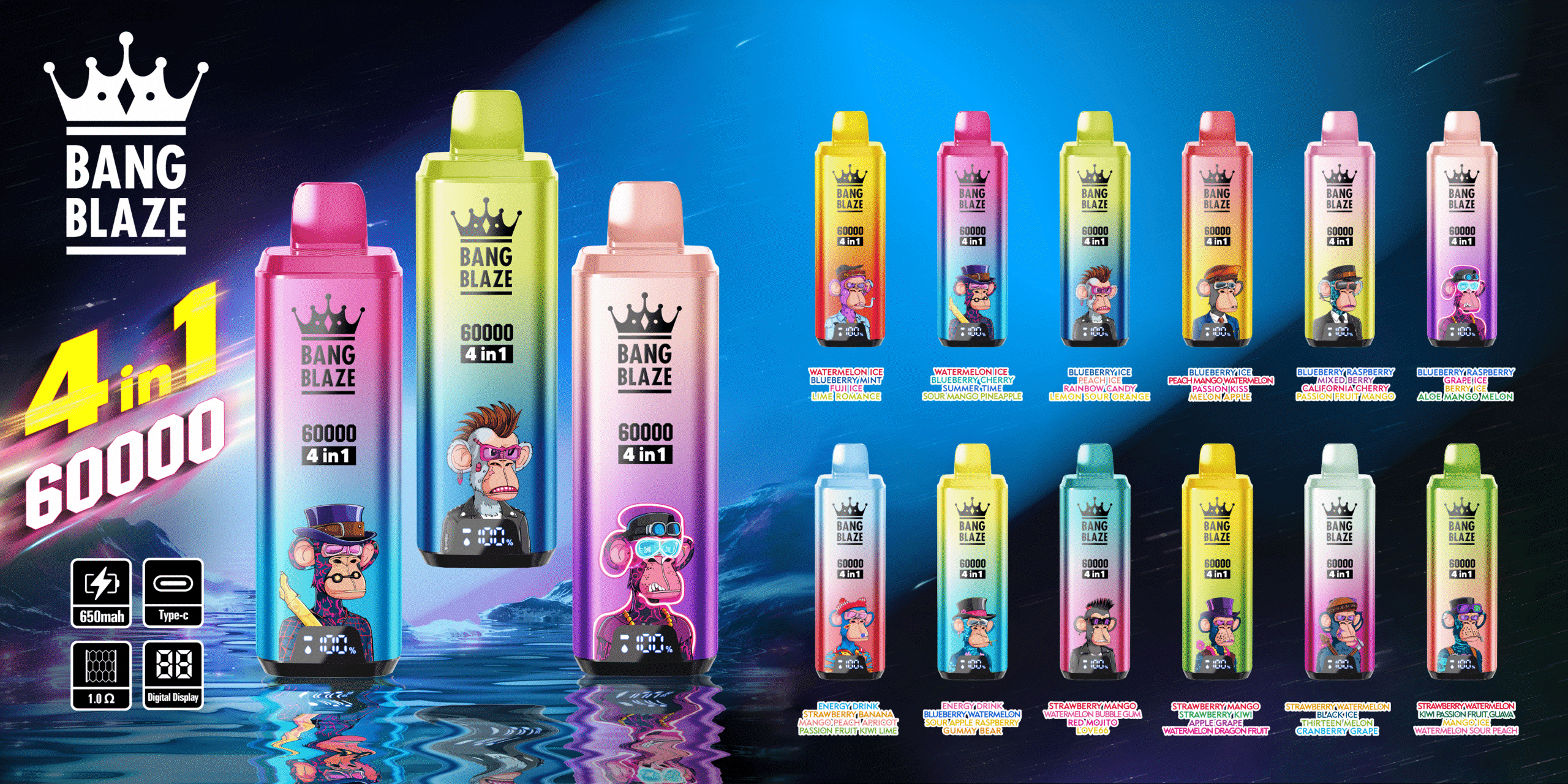 BANGBLAZE 60000