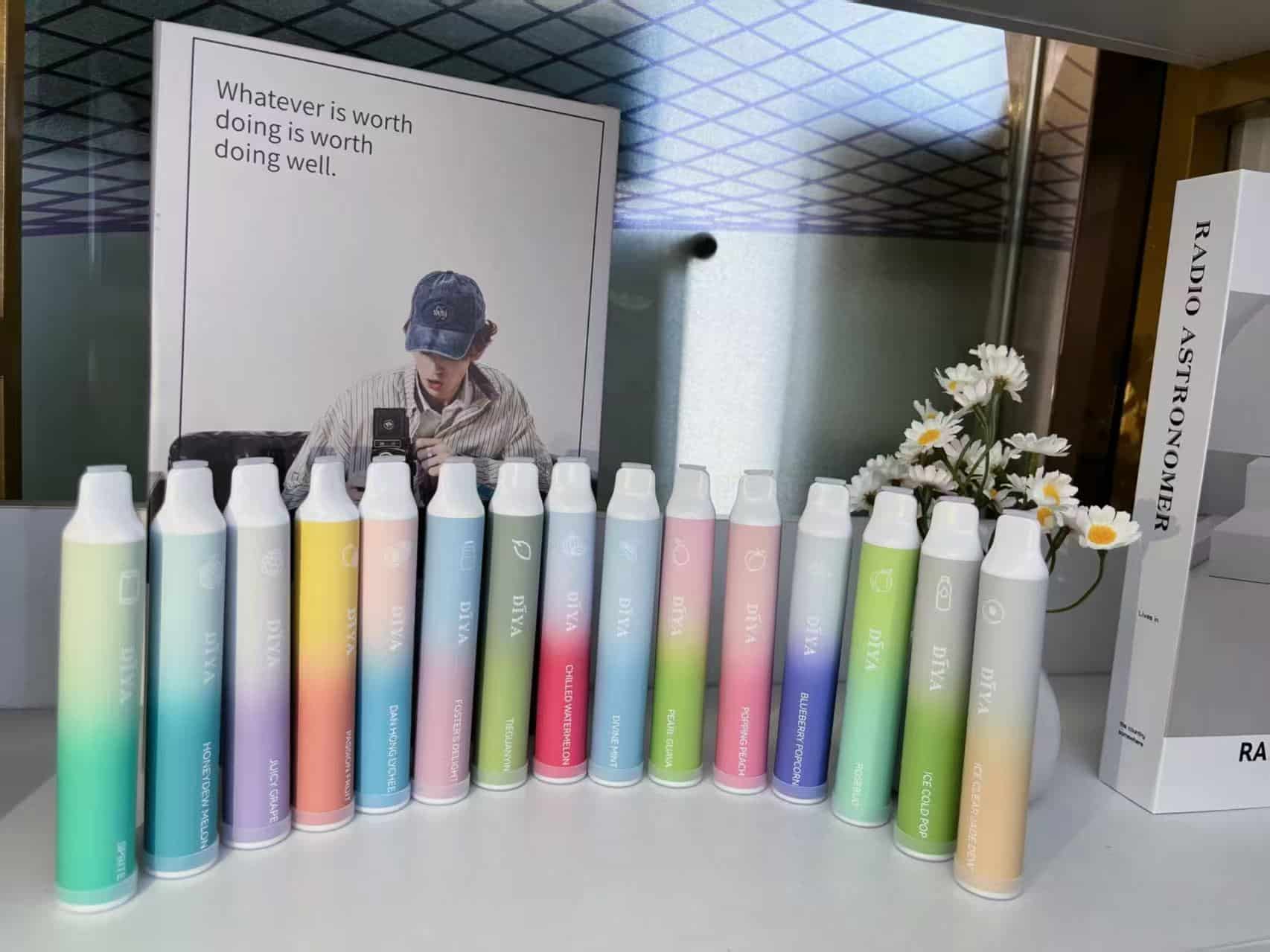 新款上市 Diya 7500 Puffs 拋棄式電子煙 叮啞一次性煙桿 711到付 - 图片 3