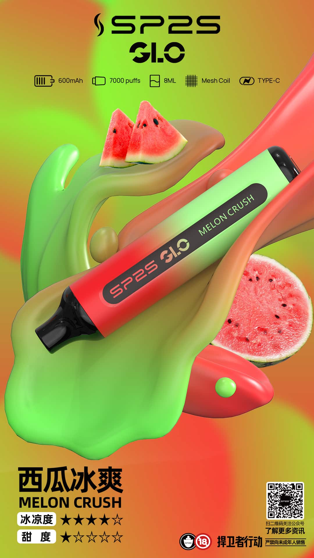 【SP2S 7000 Puffs】拋棄式電子煙|7000口大容量|16種果茶風味|台灣現貨 - 图片 15