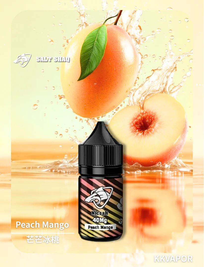 SALT SHAQ 鯊克彩鯊電子煙油 30ML 40MG | 買5送1免運 | 正品專營 - 图片 20