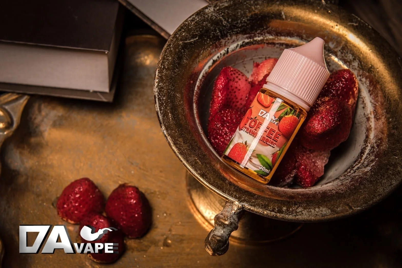 【DAVAPE TOFFEE STRAWBERRIES】煙油