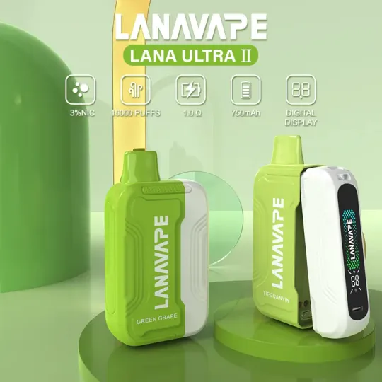 Lana Ultra II 16000 puff 買三盒煙彈送主機 - 图片 23